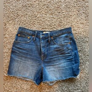 Madewell High-Rise Denim Short